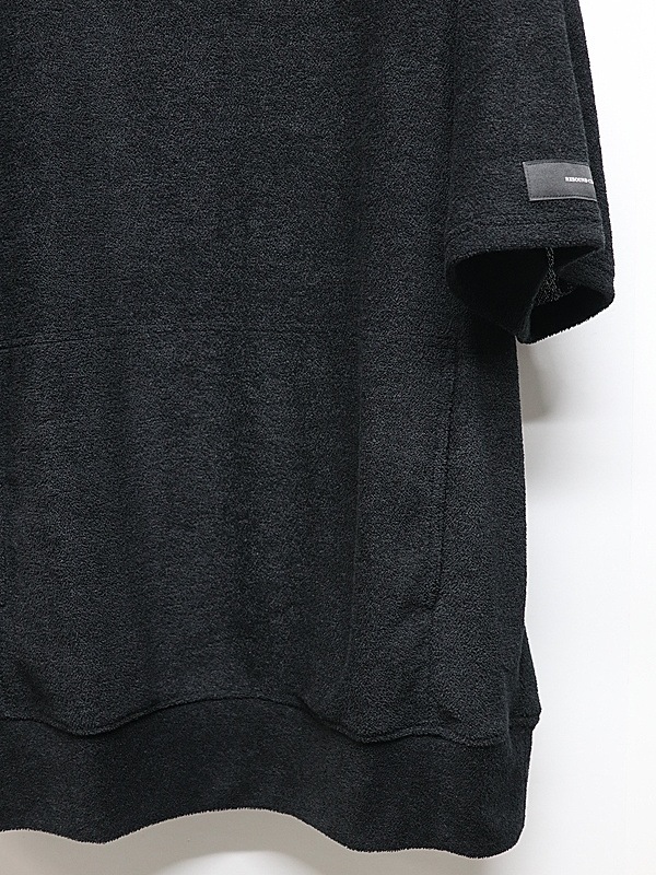 �㴰���RESOUND CLOTHING���ꥵ����ɥ���������/PILE HALF HOODIE/BLACK