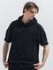 (ͽ���ʡ�5��6������ͽ��/40TH RESOUND CLOTHING���ꥵ����ɥ���������/PILE HALF HOODIE/BLACK