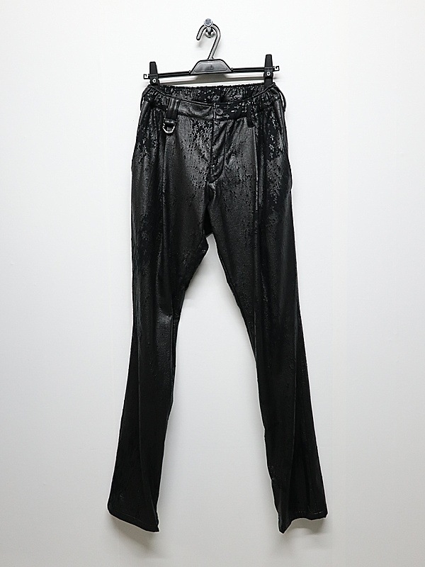 (ͽ���ʡ�11������12������ͽ��/kiryuyrik������奦����奦/Cross Dot Fleece Boots Cut Slacks/Black