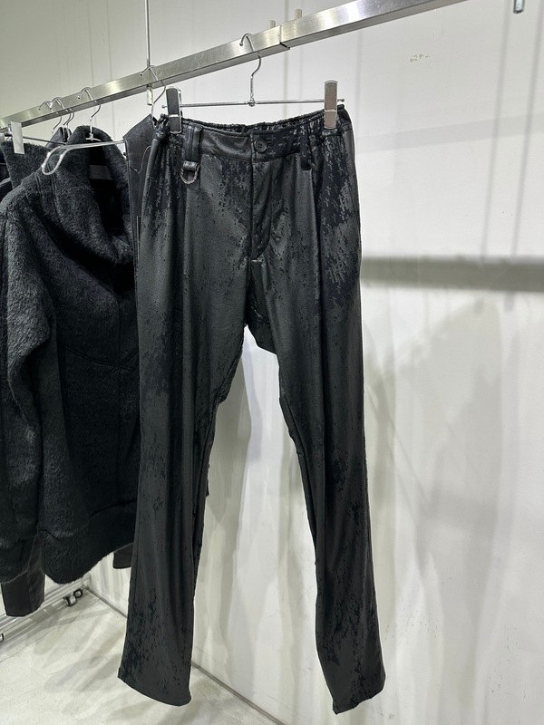 (ͽ���ʡ�11������12������ͽ��/kiryuyrik������奦����奦/Cross Dot Fleece Boots Cut Slacks/Black