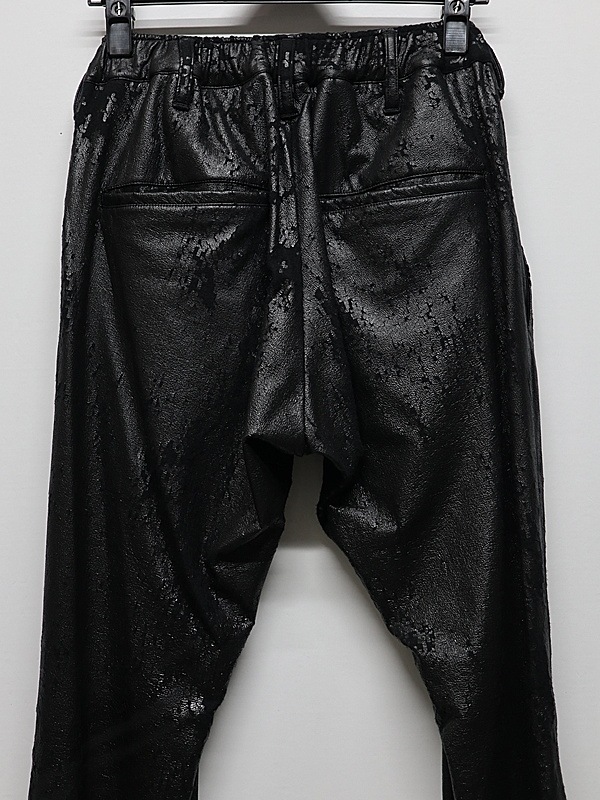 (ͽ���ʡ�11������12������ͽ��/kiryuyrik������奦����奦/Cross Dot Fleece Boots Cut Slacks/Black