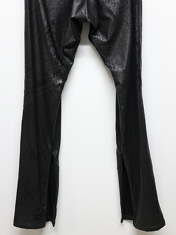 (ͽ���ʡ�11������12������ͽ��/kiryuyrik������奦����奦/Cross Dot Fleece Boots Cut Slacks/Black