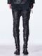 (ͽ���ʡ�11������12������ͽ��/kiryuyrik������奦����奦/Cross Dot Fleece Boots Cut Slacks/Black