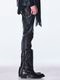 (ͽ���ʡ�11������12������ͽ��/kiryuyrik������奦����奦/Cross Dot Fleece Boots Cut Slacks/Black