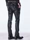 (ͽ���ʡ�11������12������ͽ��/kiryuyrik������奦����奦/Cross Dot Fleece Boots Cut Slacks/Black