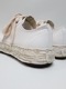 Maison MIHARA YASUHIRO/- PETERSON 23 - vintage color dyed original sole canvas low-top sneakers/ WHITE.
