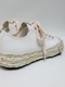 Maison MIHARA YASUHIRO/- PETERSON 23 - vintage color dyed original sole canvas low-top sneakers/ WHITE.