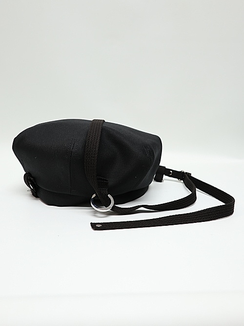 Ground Y饦ɥ磻/french aya Belted beret/BLACK