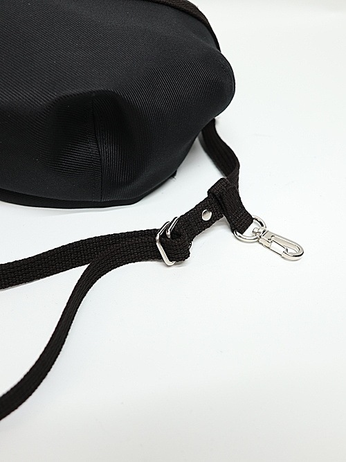 Ground Y饦ɥ磻/french aya Belted beret/BLACK