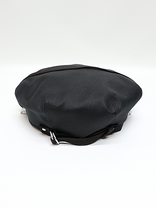 Ground Y饦ɥ磻/french aya Belted beret/BLACK