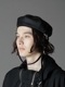 Ground Y饦ɥ磻/french aya Belted beret/BLACK