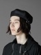 Ground Y饦ɥ磻/french aya Belted beret/BLACK