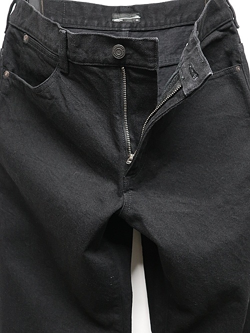 LAD MUSICIAN����å� �ߥ塼�������/14oz DENIM FLARE PANTS/BLACK