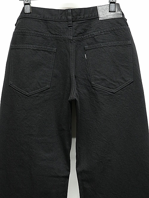 LAD MUSICIAN����å� �ߥ塼�������/14oz DENIM FLARE PANTS/BLACK