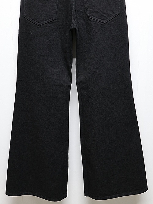 LAD MUSICIAN����å� �ߥ塼�������/14oz DENIM FLARE PANTS/BLACK