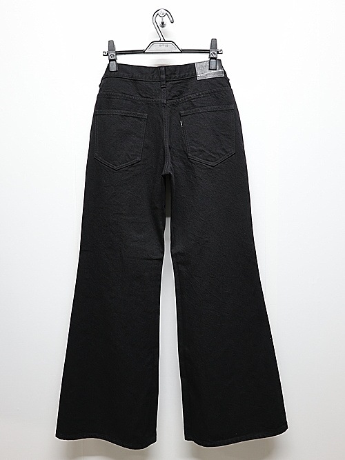 LAD MUSICIAN����å� �ߥ塼�������/14oz DENIM FLARE PANTS/BLACK