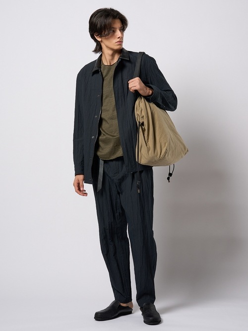 (ͽ���ʡ�3��4������ͽ��/wjk�����֥른��������/vintage loose pin-tuck S/S/khaki