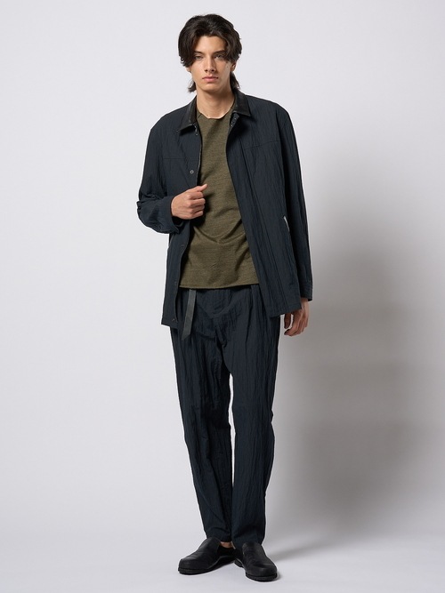 (ͽ���ʡ�3��4������ͽ��/wjk�����֥른��������/vintage loose pin-tuck S/S/khaki