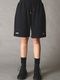 Ground Y�����饦��ɥ磻/NEWERA HWC SHORT PANTS GY BOX LOGO BLK/BLACK