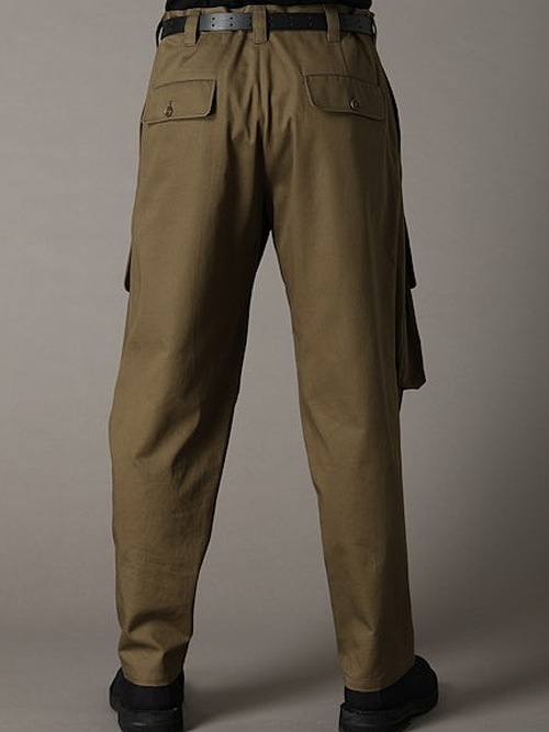 Ground Y�����饦��ɥ磻/20 KATSURAGI ZIPPER JODHPURS CARGO PANTS/BLACK