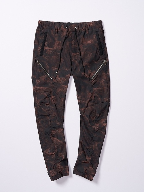(ͽ���ʡ�9��10������ͽ��/wjk�����֥른��������/puckering banana teck pants/smoke print