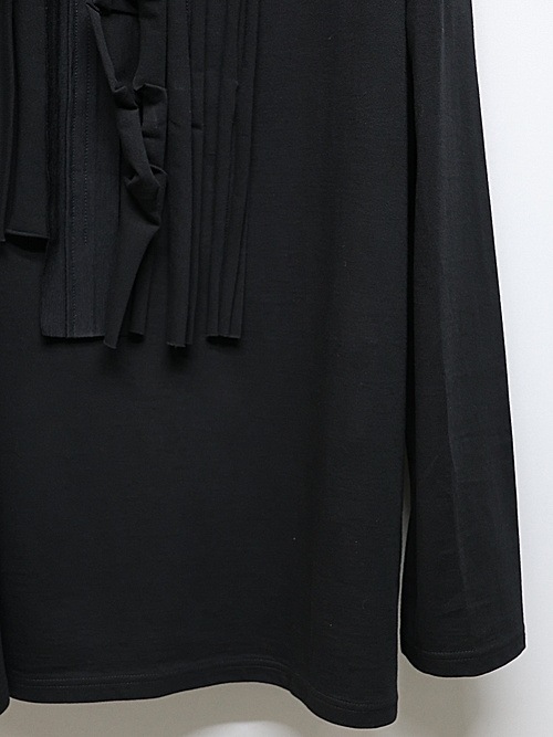 SALE30%OFF/Yohji Yamamoto襦ޥ/ULTIMA 30/- JERSEY DESIGNED ROUND NECK LONG S/BLACK.