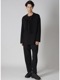 SALE30%OFF/Yohji Yamamoto襦ޥ/ULTIMA 30/- JERSEY DESIGNED ROUND NECK LONG S/BLACK.