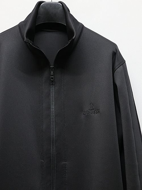 �㴰���THE ONENESS�������ͥ�/Eco Jersey High Neck Jersey/Black&Black