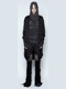 JULIUSꥦ/PRINTED COTTON JERSEY CUT & SEWN12/BLACK
