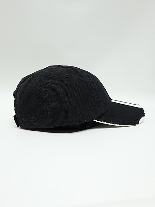 Y-3���磻���꡼/Y-3 STRIPES CAP/BLACK