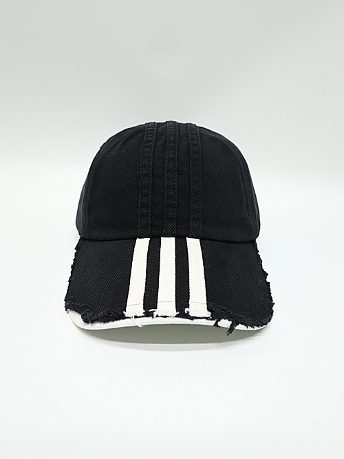 Y-3���磻���꡼/Y-3 STRIPES CAP/BLACK