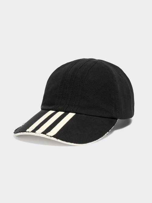 Y-3���磻���꡼/Y-3 STRIPES CAP/BLACK