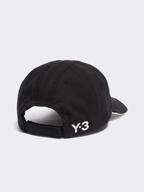Y-3���磻���꡼/Y-3 STRIPES CAP/BLACK