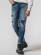 RESOUND CLOTHING���ꥵ����ɥ���������/regular taperd MICK DENIM JERSEY/INDCLASH