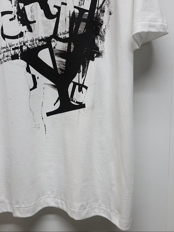 Ground Y�����饦��ɥ磻/20/- JERSEY LOGO T-SHIRT/WHITE