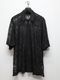 LAD MUSICIAN����å� �ߥ塼�������/TULLE EMBROIDERY LACE SS SH/BLACK