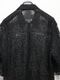 LAD MUSICIAN����å� �ߥ塼�������/TULLE EMBROIDERY LACE SS SH/BLACK