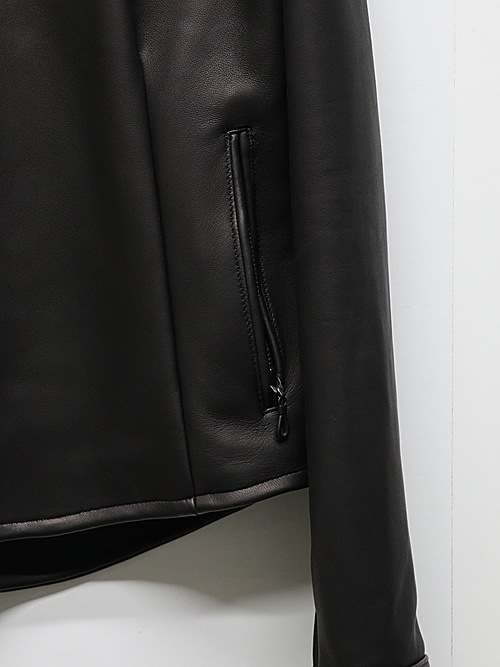 (ͽ���ʡ�7��8������ͽ��/kiryuyrik������奦����奦/Sheep Hide Stand Collar Short Blouson/Black