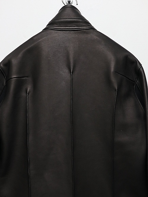 (ͽ���ʡ�7��8������ͽ��/kiryuyrik������奦����奦/Sheep Hide Stand Collar Short Blouson/Black