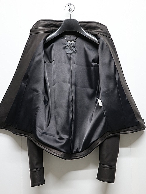 (ͽ���ʡ�7��8������ͽ��/kiryuyrik������奦����奦/Sheep Hide Stand Collar Short Blouson/Black