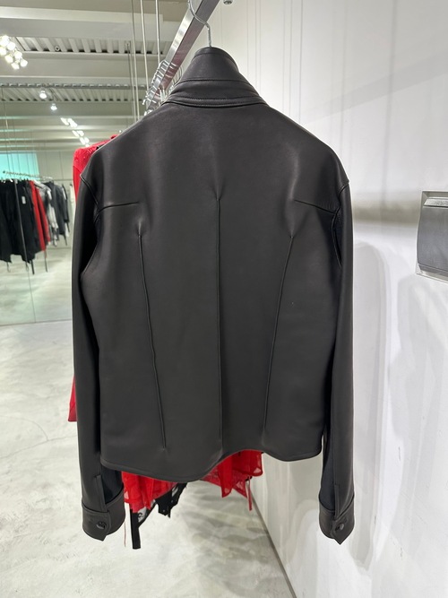 (ͽ���ʡ�7��8������ͽ��/kiryuyrik������奦����奦/Sheep Hide Stand Collar Short Blouson/Black