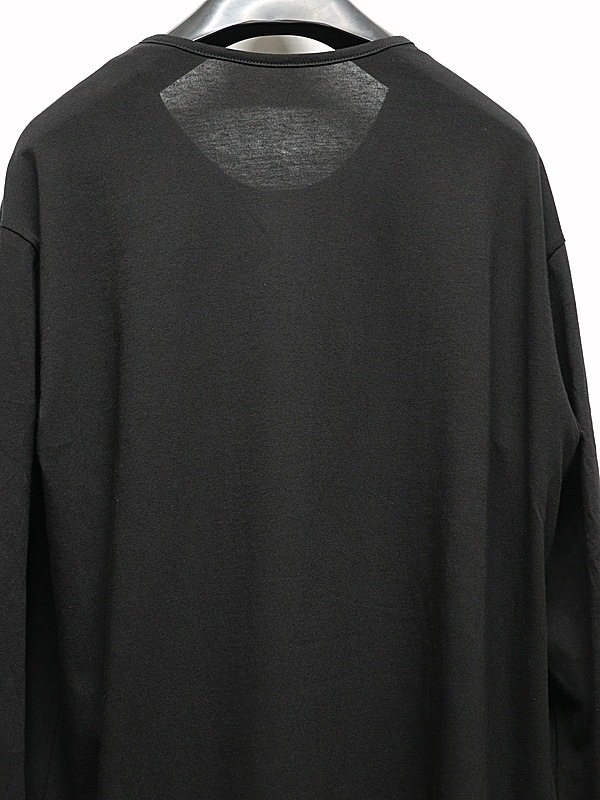Ground Y�����饦��ɥ磻/ULTIMA JERSEY LICKING SHOUR SLEEVED T/BLACK