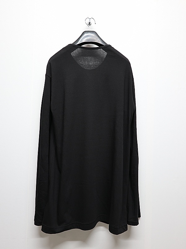 Ground Y�����饦��ɥ磻/ULTIMA JERSEY LICKING SHOUR SLEEVED T/BLACK