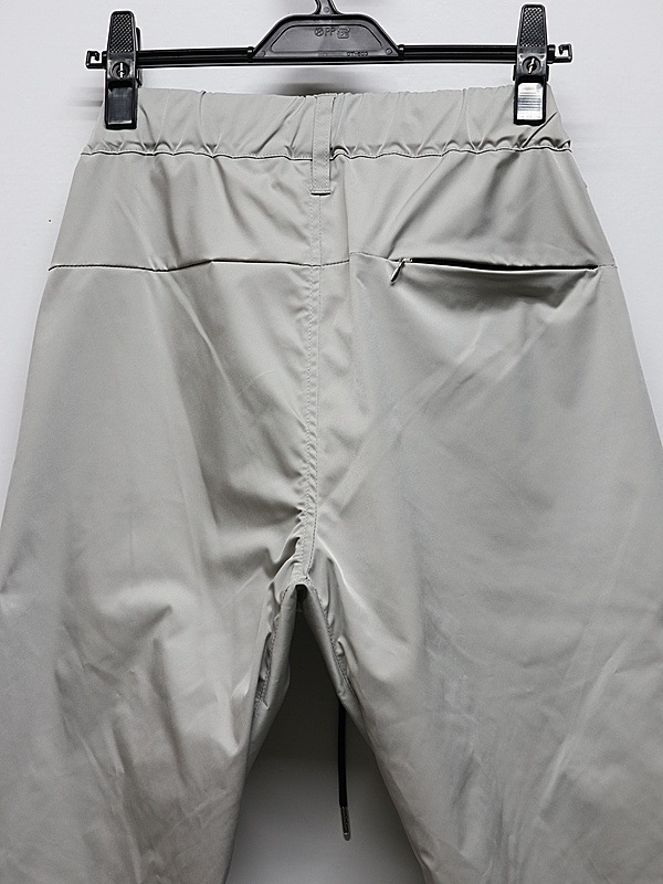 wjk�����֥른��������/puckering banana teck pants/l.gray