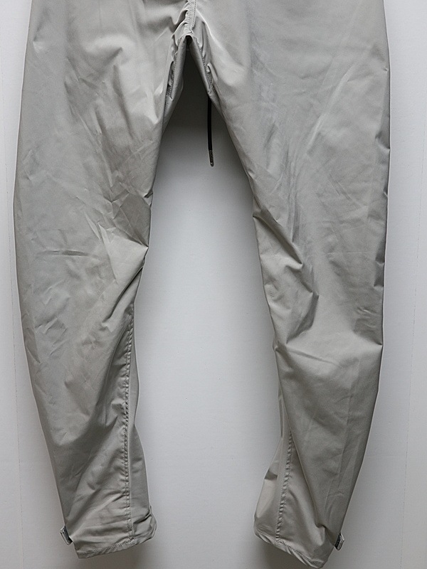 wjk�����֥른��������/puckering banana teck pants/l.gray