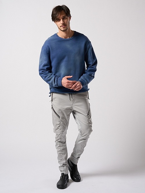 (ͽ���ʡ�9��10������ͽ��/wjk�����֥른��������/puckering banana teck pants/l.gray