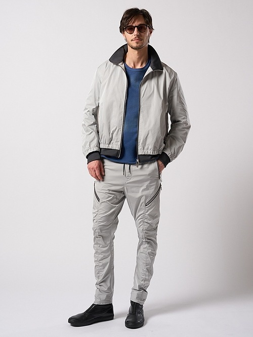 (ͽ���ʡ�9��10������ͽ��/wjk�����֥른��������/puckering banana teck pants/l.gray
