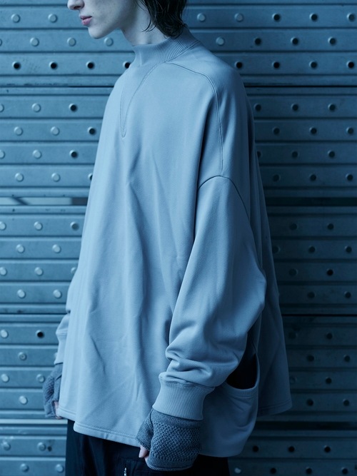 RIPVANWINKLE����åץ����󥦥��󥯥�/����Υ�롼�� PONCHO JERSEY/GREIGE