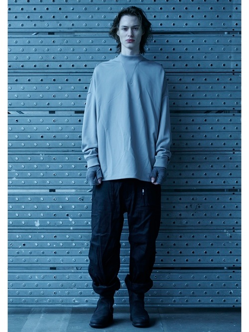 RIPVANWINKLE����åץ����󥦥��󥯥�/����Υ�롼�� PONCHO JERSEY/GREIGE