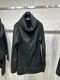 (ͽ���ʡ�11������12������ͽ��/kiryuyrik������奦����奦/Long Shaggy Jersey Loose High Nack Pull Over/Black